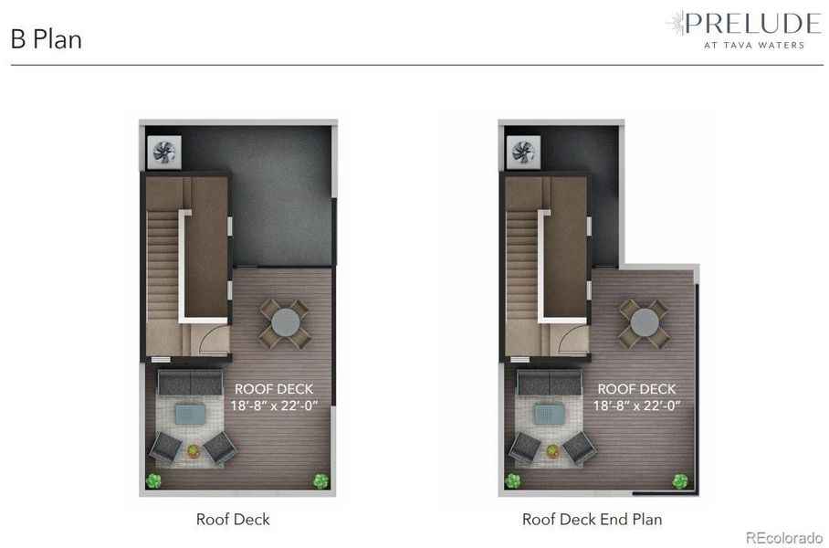 2D floor plan layout of this home in Prelude at TAVA Waters, Denver, CO (Image 5).