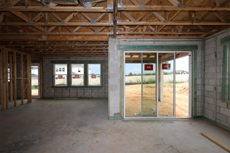 In-progress construction of a new home in Lake Star at Ovation, Winter Garden, FL (Image 14).