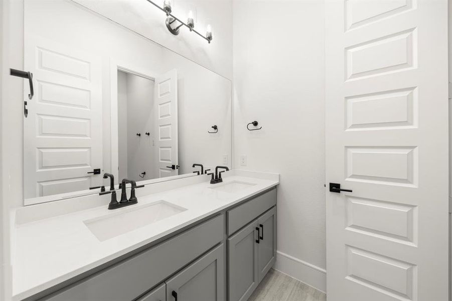 Furnished interior view inside a new home in Heath Golf and Yacht: Elegante' Series, Heath (Image 10).