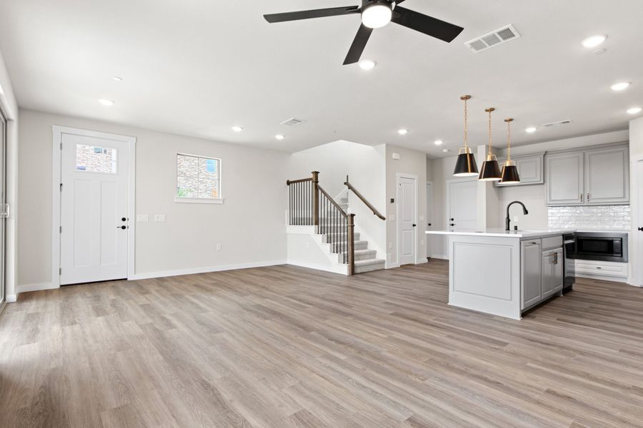 Spacious, unfurnished interior of a new home in The Tribute, The Colony (Image 23). Spacious, unfurnished interior of a new home in The Tribute, The Colony (Image 23).