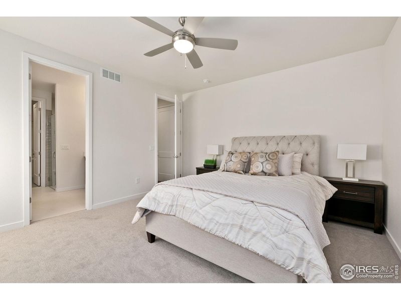 Furnished interior view inside a new home in , Fort Collins (Image 9).