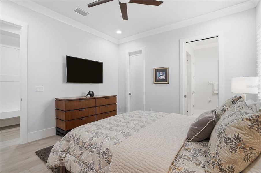 Furnished interior view inside a new home in , Parrish (Image 5).