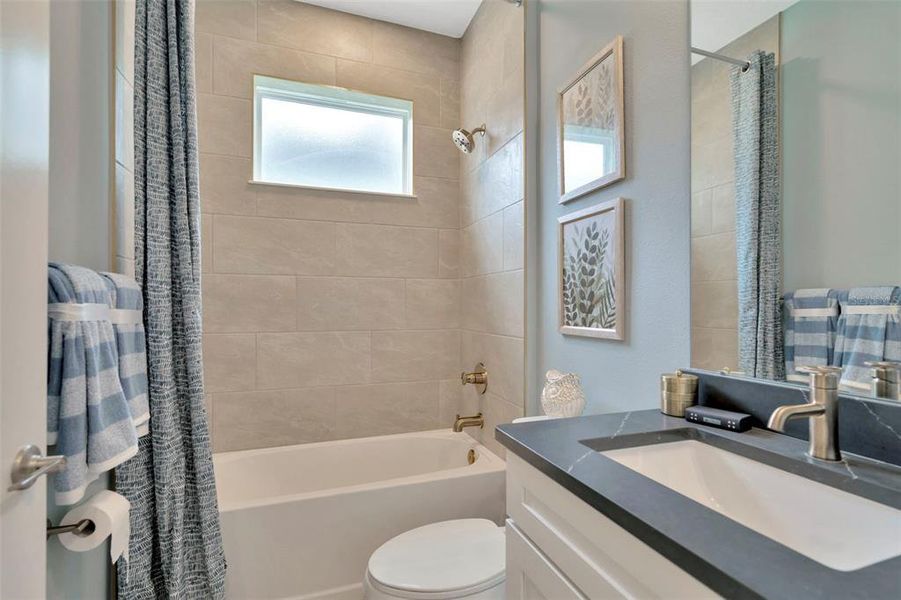 Furnished interior view inside a new home in Primrose at Longleaf, New Port Richey (Image 10).