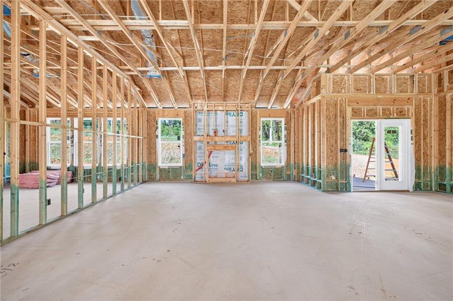 In-progress construction of a new home in , Athens, GA (Image 10).