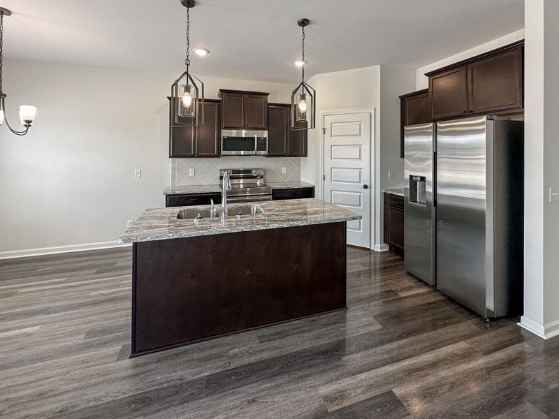 Furnished interior view inside a new home in Doctor's Creek, Ludowici (Image 6).