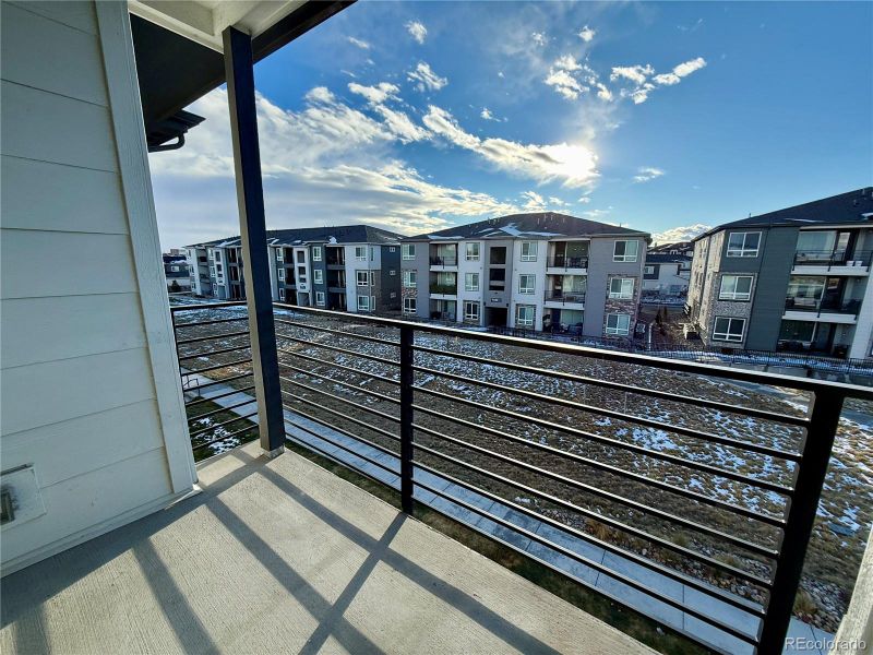 Exterior details and patio area of a home in , Parker (Image 22).