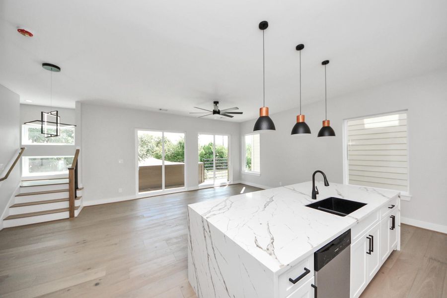 Furnished interior view inside a new home in , Houston (Image 5). Furnished interior view inside a new home in , Houston (Image 5).