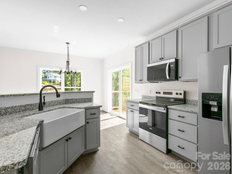 Furnished interior view inside a new home in , Candler (Image 7).