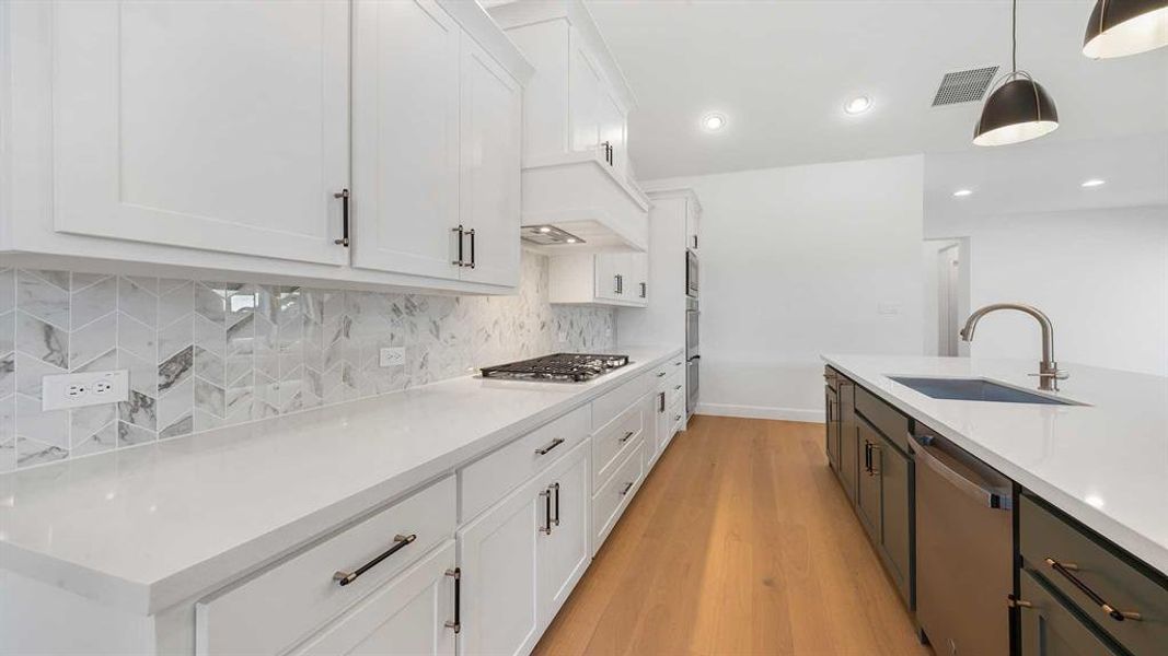 Furnished interior view inside a new home in Terraces, Rockwall (Image 5).