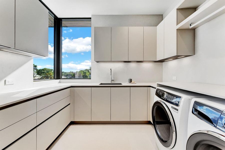 Furnished interior view inside a new home in , Boca Raton (Image 11). Furnished interior view inside a new home in , Boca Raton (Image 11).
