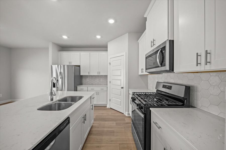 Furnished interior view inside a new home in Brayfield Manor - Signature Collection, Wellford (Image 3).