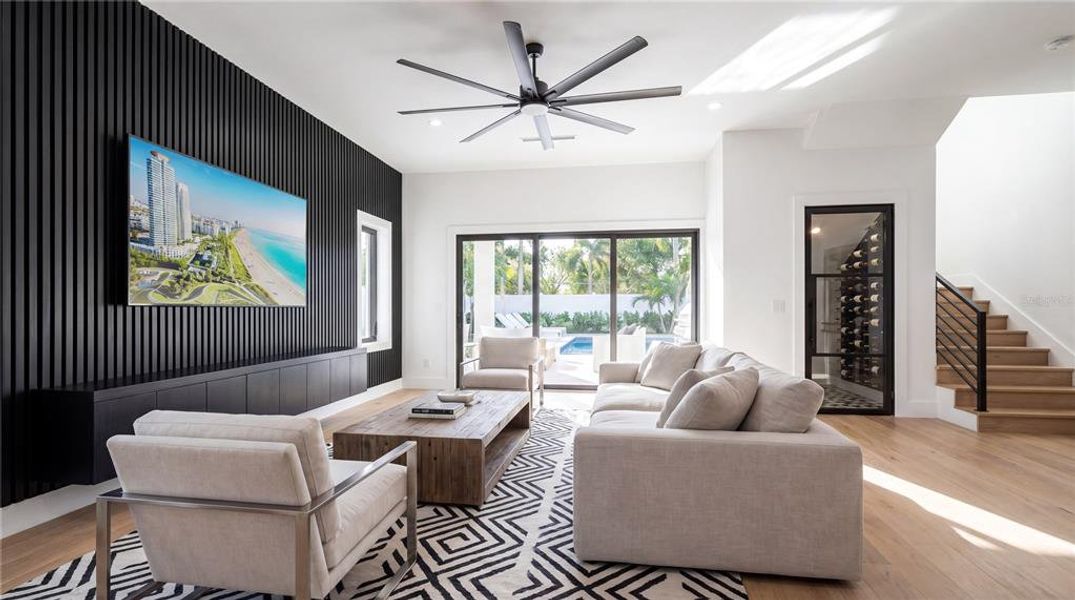 Furnished interior view inside a new home in , Tampa (Image 8).