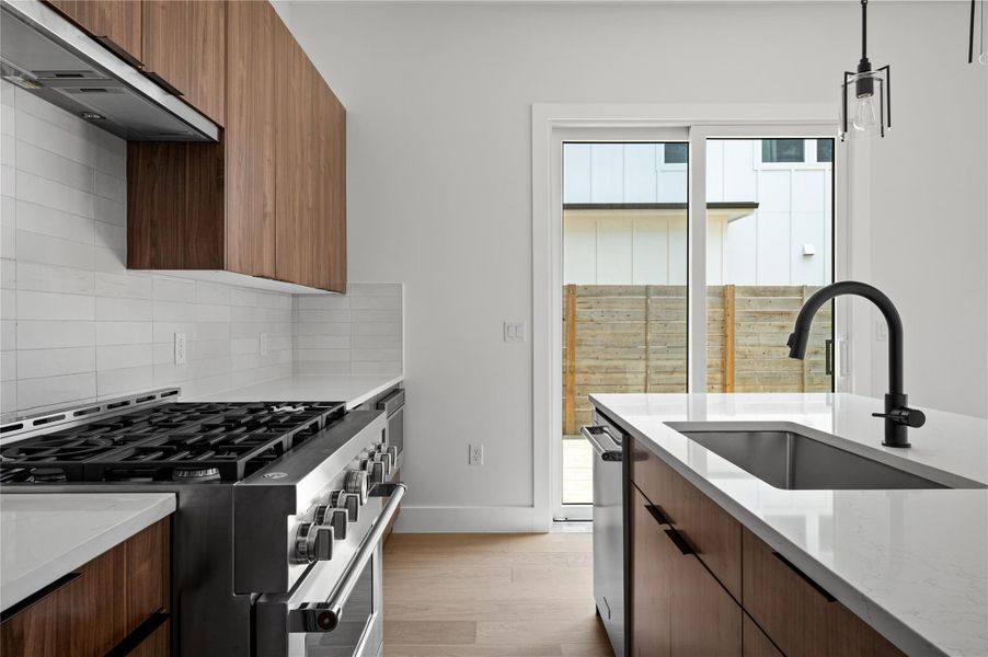 Furnished interior view inside a new home in , Austin (Image 6).