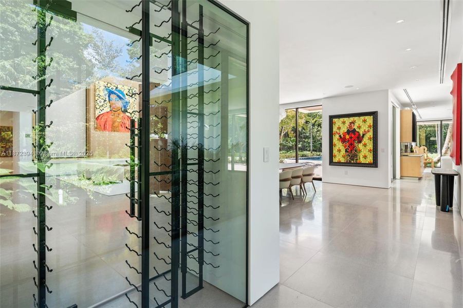 Furnished interior view inside a new home in , Coral Gables (Image 33).