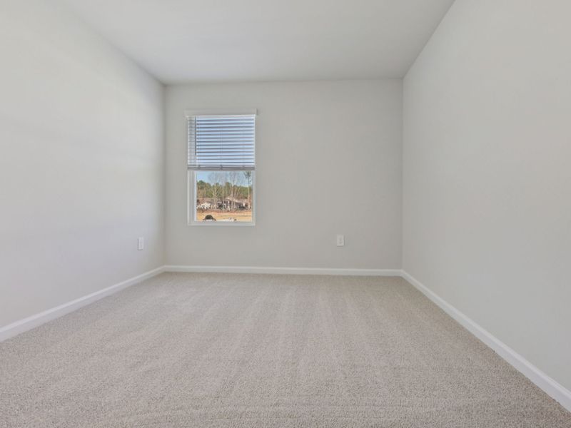 Spacious, unfurnished interior of a new home in The Rows at Buffaloe Reserve, Raleigh (Image 11). Spacious, unfurnished interior of a new home in The Rows at Buffaloe Reserve, Raleigh (Image 11).