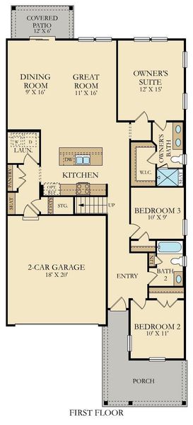 2D floor plan layout of this home in Carnes Crossroads, Summerville, SC (Image 2). 2D floor plan layout of this home in Carnes Crossroads, Summerville, SC (Image 2).