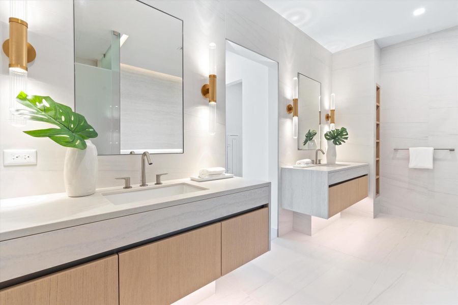 Furnished interior view inside a new home in Casamar, Pompano Beach (Image 36). Furnished interior view inside a new home in Casamar, Pompano Beach (Image 36).