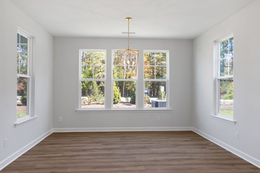 Spacious, unfurnished interior of a new home in Sweetbrier, Durham (Image 16).