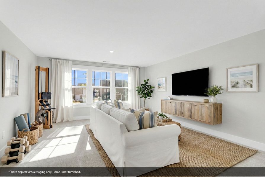 Furnished interior view inside a new home in Lochton, Summerville (Image 13). Furnished interior view inside a new home in Lochton, Summerville (Image 13).