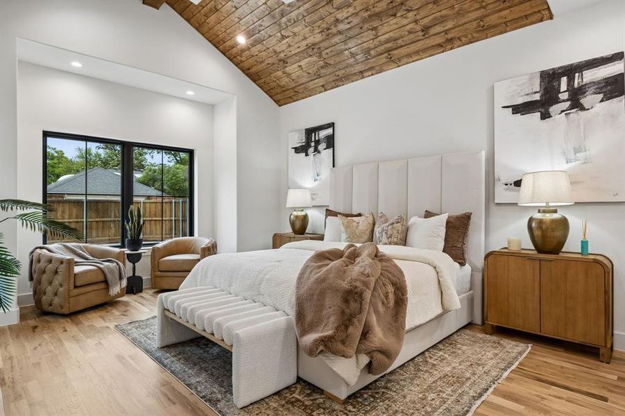 Furnished interior view inside a new home in , Dallas (Image 16).