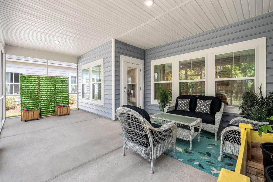 Furnished interior view inside a new home in Horizons at Summers Corner | 55+: The Legends, Summerville (Image 9). Furnished interior view inside a new home in Horizons at Summers Corner | 55+: The Legends, Summerville (Image 9).