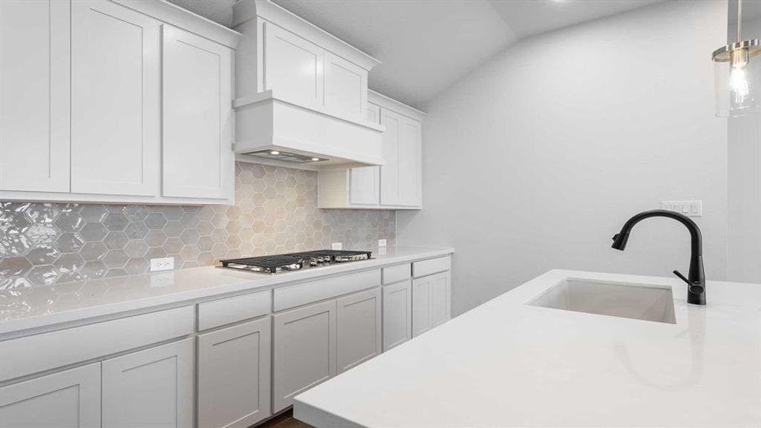 Close-up of interior finishes inside a home in The Heights At Uptown Celina 45', Celina (Image 11). Close-up of interior finishes inside a home in The Heights At Uptown Celina 45', Celina (Image 11).