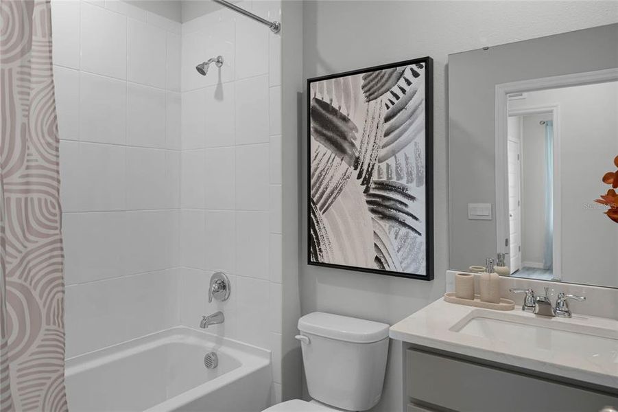 Furnished interior view inside a new home in , Winter Haven (Image 27).