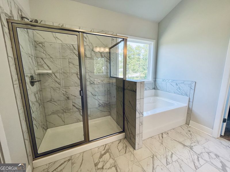 Furnished interior view inside a new home in Enclave at Logan Point, Loganville (Image 7).