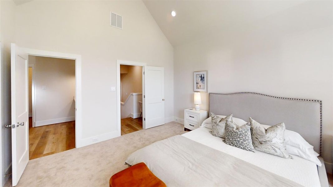 Furnished interior view inside a new home in , Houston (Image 5). Furnished interior view inside a new home in , Houston (Image 5).