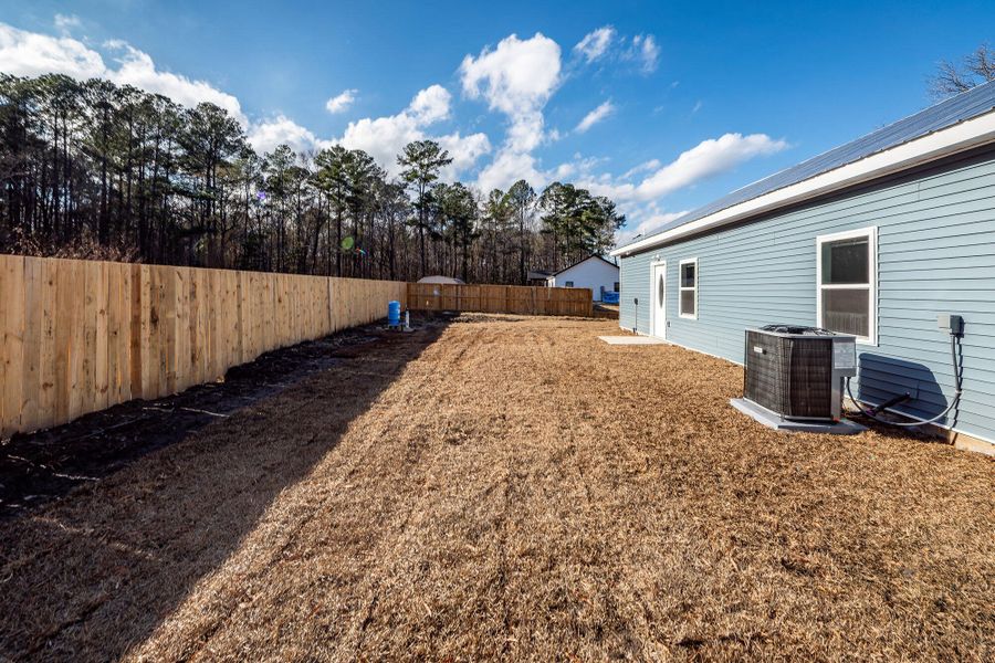 Exterior details and patio area of a home in , Goose Creek (Image 17).