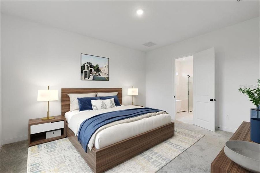 Furnished interior view inside a new home in , Palm Coast (Image 11).