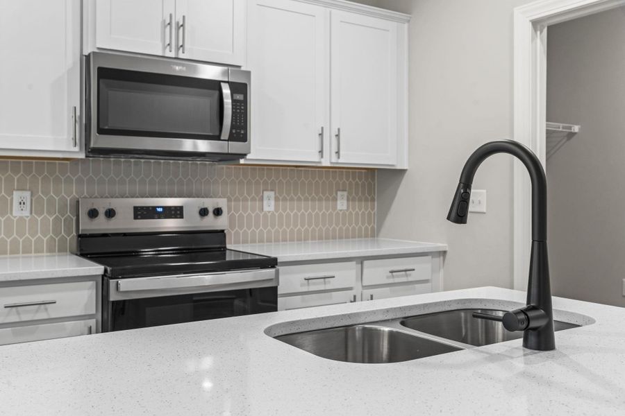 Close-up of interior finishes inside a home in White Oak Estates, Conway (Image 13).