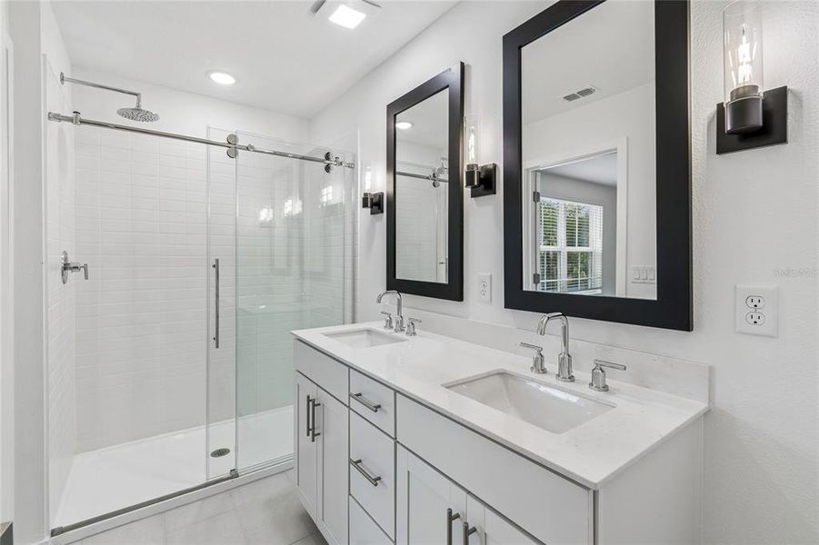 Furnished interior view inside a new home in Aspire at Canter Creek, Davenport (Image 8).