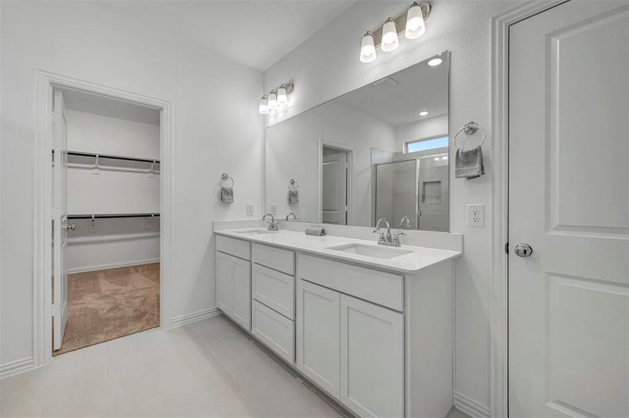 Furnished interior view inside a new home in Vintage Village, Argyle (Image 9).