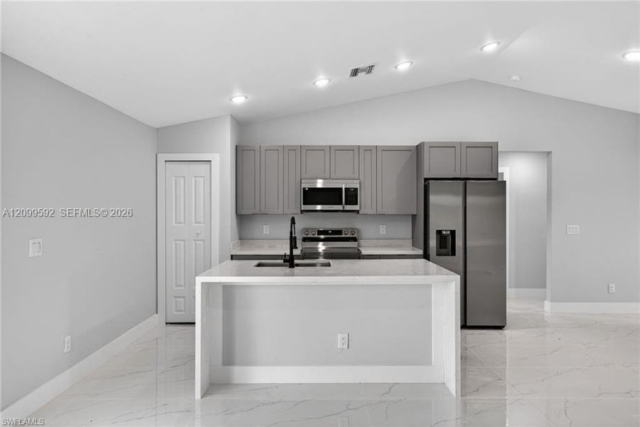 Furnished interior view inside a new home in , Lehigh Acres (Image 4).