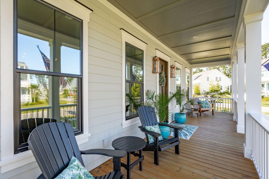 Furnished interior view inside a new home in , Mount Pleasant (Image 13).