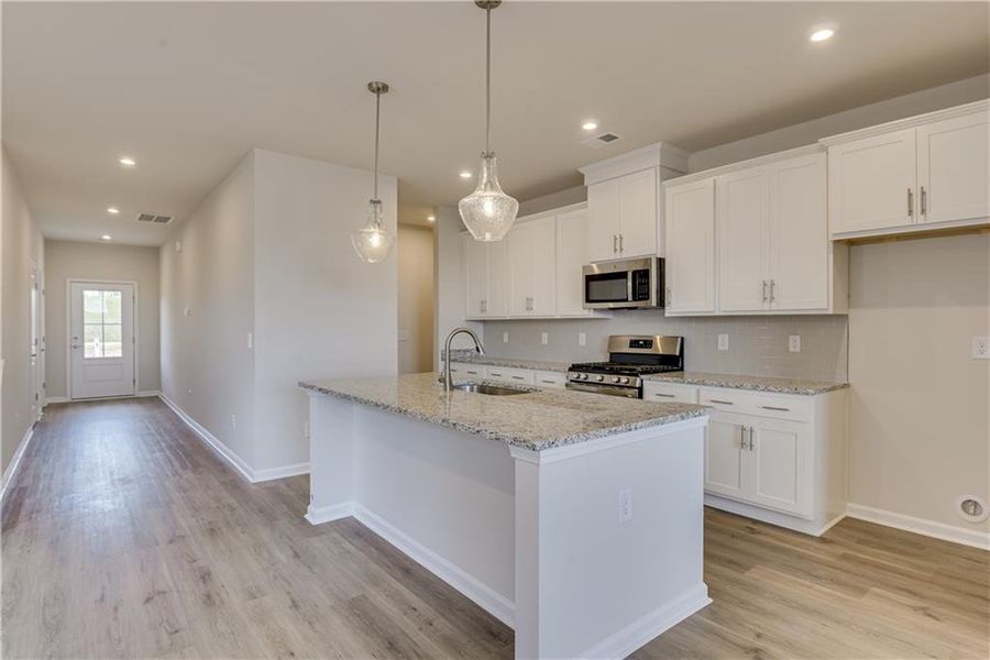 Furnished interior view inside a new home in , Powder Springs (Image 10).