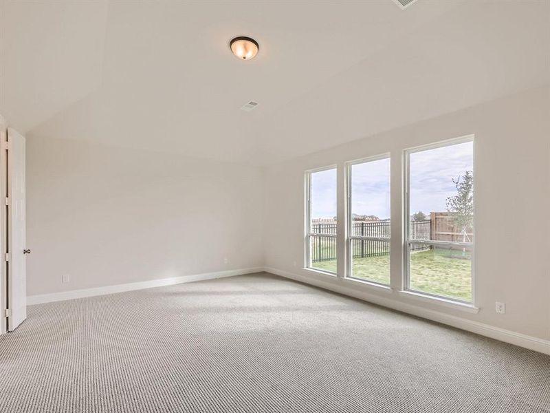 Large primary bedroom
