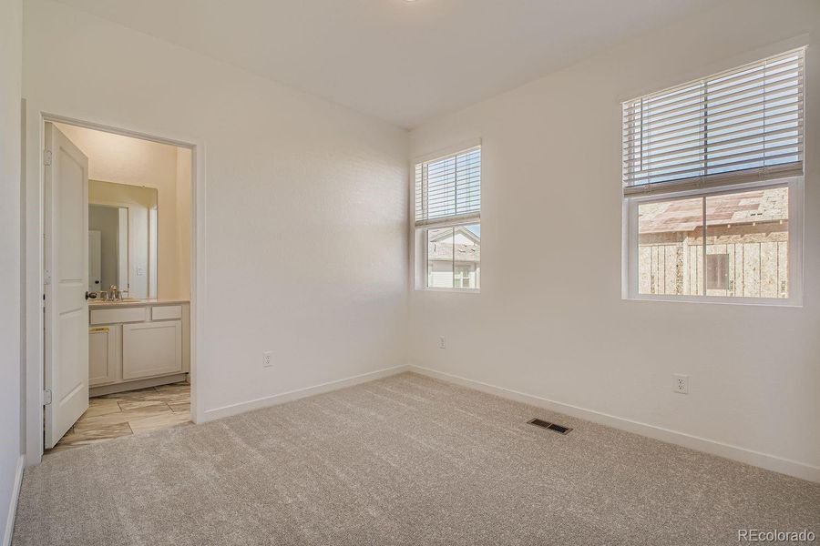 Spacious, unfurnished interior of a new home in Parterre: The Parkside Collection, Thornton (Image 11). Spacious, unfurnished interior of a new home in Parterre: The Parkside Collection, Thornton (Image 11).