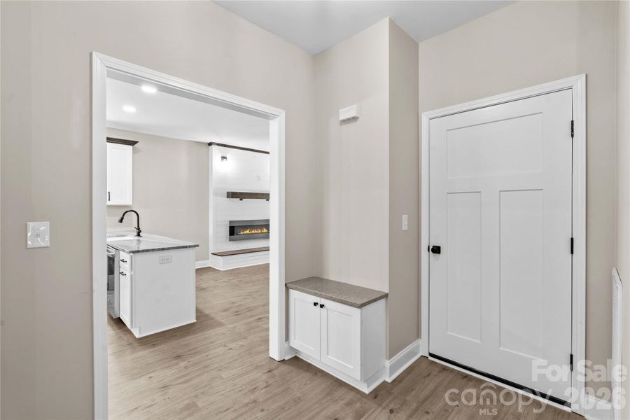 Furnished interior view inside a new home in , Statesville (Image 13).
