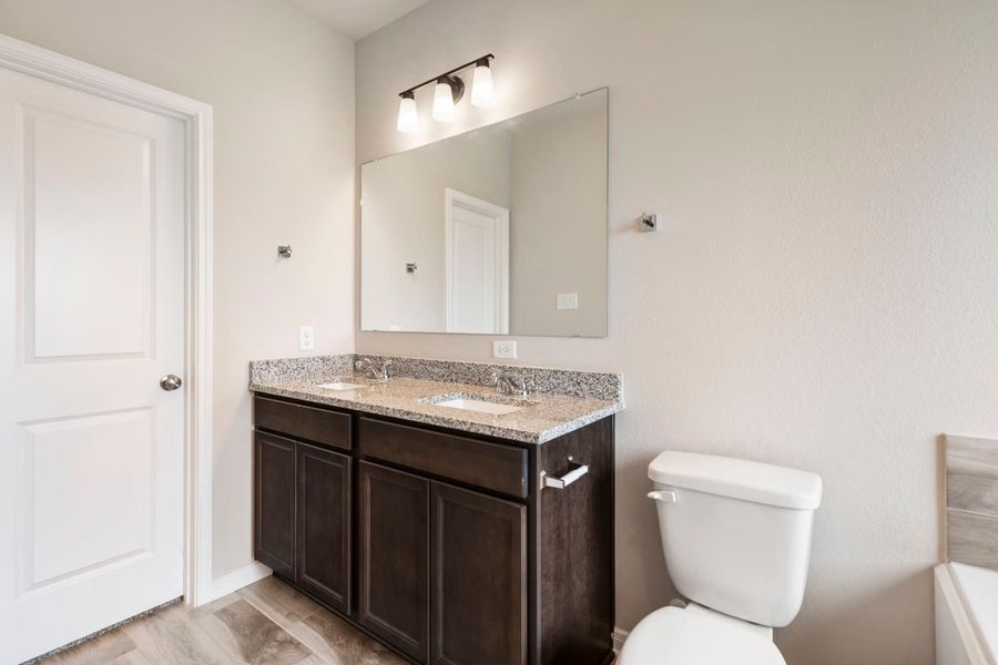 Furnished interior view inside a new home in Eastern Wells, Jarrell (Image 34).
