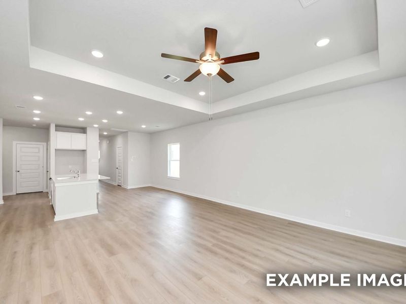 Representative unfurnished interior of a home built from the The Blanco F by Davidson Homes LLC in Windmill Estates, Magnolia (Image 16).