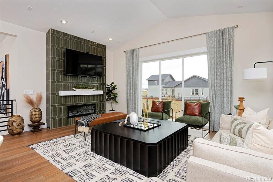 Furnished interior view inside a new home in , Fort Collins (Image 15).