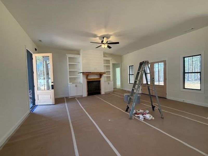 In-progress construction of a new home in , Rockmart, GA (Image 9).