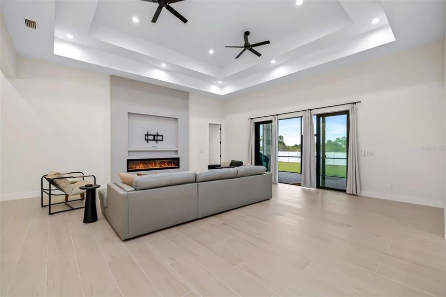 Furnished interior view inside a new home in , Placida (Image 14).