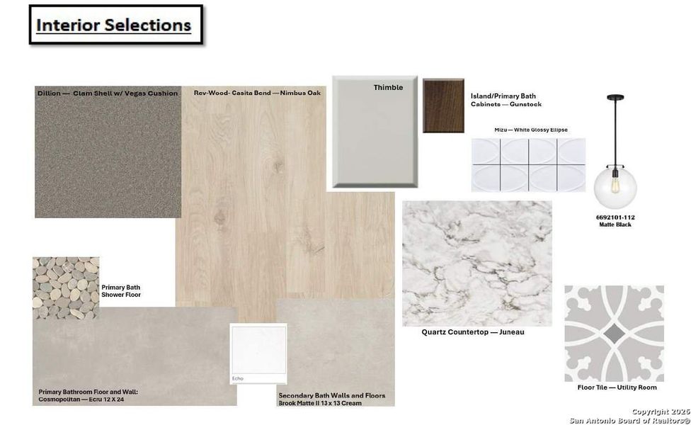 Sample of building materials used in homes in Nopal Valley, San Antonio (Image 5).