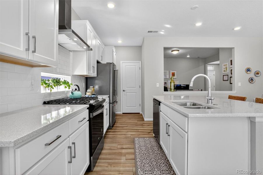 Furnished interior view inside a new home in Green Valley Ranch, Aurora (Image 7).