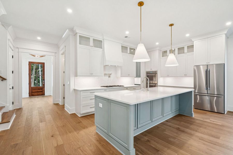 Furnished interior view inside a new home in , Johns Island (Image 9).