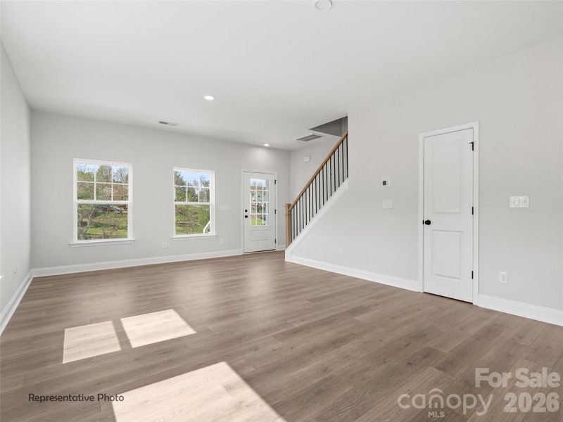 Spacious, unfurnished interior of a new home in , Asheville (Image 16).