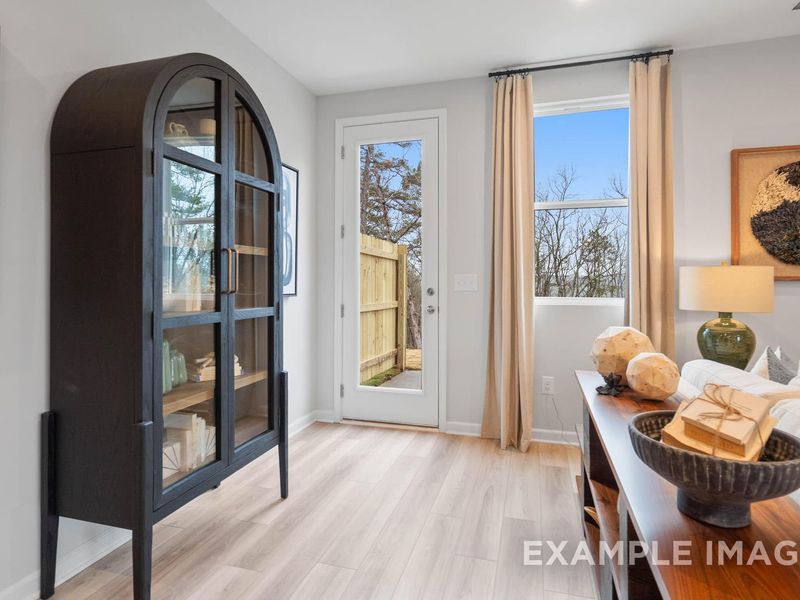 Furnished interior view inside a new home in Townes at North Main, Lillington (Image 17).